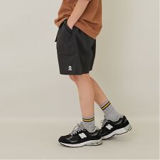 【大人向けサイズあり】【撥水】ナイロンワッシャークライミングハーフパンツ