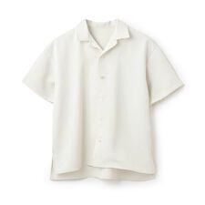 【SKIT0LY】【セットアップ対応】トロトロ・半袖開衿シャツ