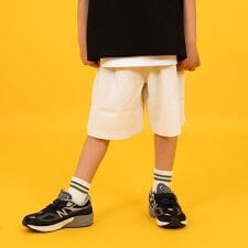 【SKIT0LY】【セットアップ対応】トロトロ・タックハーフパンツ