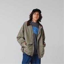 【大人向けサイズあり】【撥水・透湿】ナイロン・ジャケット