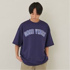 【大人向けサイズあり】【接触冷感】エアリークッション・アーチロゴ半袖Tシャツ