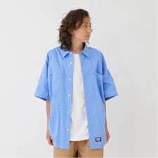 【大人向けサイズあり】【FORGETNEVER】チェック半袖シャツ_GLSW