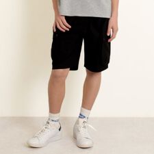 【大人向けサイズあり】【撥水】【セットアップ対応】リップストップ・カーゴハーフパンツ