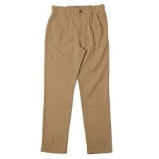 【大人向けサイズあり】スーパーストレッチ裏起毛ツイル・フロントタックパンツ