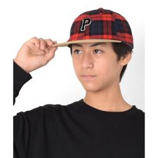 【大人向けサイズあり】【Penfield】ツートンチェックキャップ