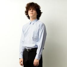 【大人向けサイズあり】カルゼ・ドレスシャツ