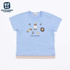 ゴリラ刺しゅう半袖Tシャツ(80～90)
