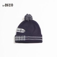 ケーピー(KP)のKPDECO(ケーピーデコ)電車モチーフボウシ(S～M)