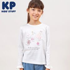 バレエモチーフ 長袖Tシャツ