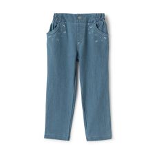 ニットデニム ストレートパンツ