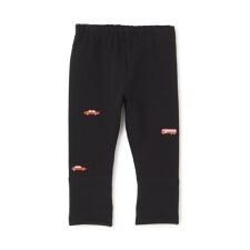 ケーピー(KP)の車刺シュウ ストレッチ裏毛裏起毛レギパン