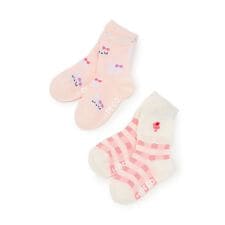 mimiちゃん クルーソックス 【2足組】