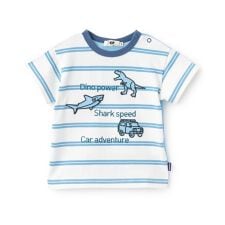 ワッペン ボーダーＴシャツ