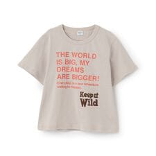 【綿100%】ドリームメッセージロゴ半袖T