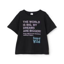 【綿100%】ドリームメッセージロゴ半袖T