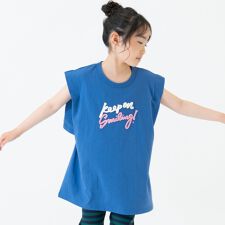 【綿100%】チュニック半袖T