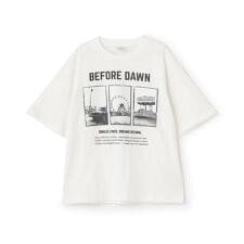 【綿100%】遊園地フォトプリント半袖T