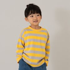 【親子リンク】【綿100】【365D.】アソートボーダーワイドロンT