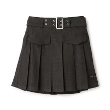 バイラビット(by LOVEiT)のベルトつきタックスカート