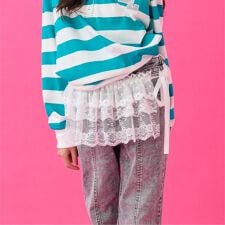 【大好評につき再入荷】【Cuugal8月号掲載】レースミニ巻きスカート