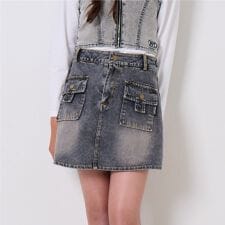 バイラビット(by LOVEiT)のデニムスカパン