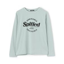 長袖ロゴTシャツ
