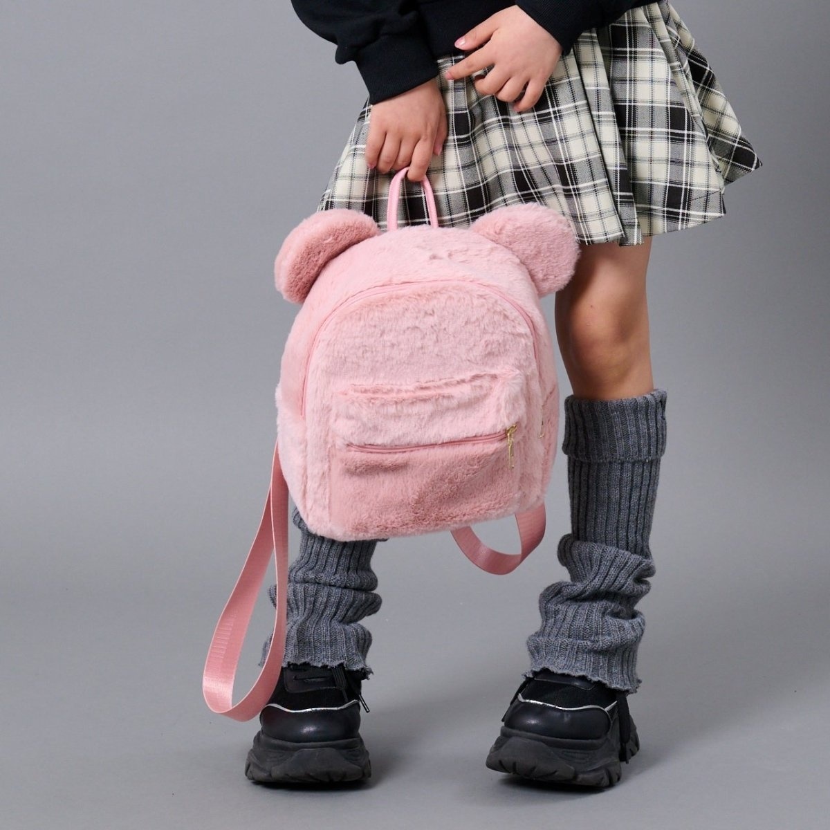 Cuugal掲載】クリアラメポーチつきリュック | メゾピアノジュニア