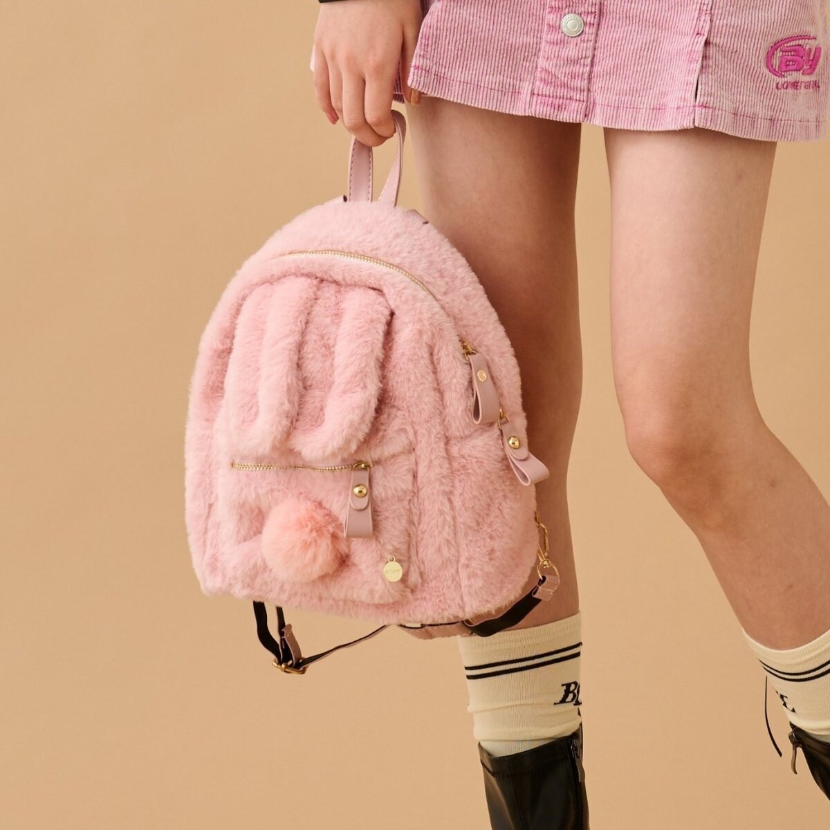 ラメクリアポーチつきリュック | メゾピアノジュニア(mezzo