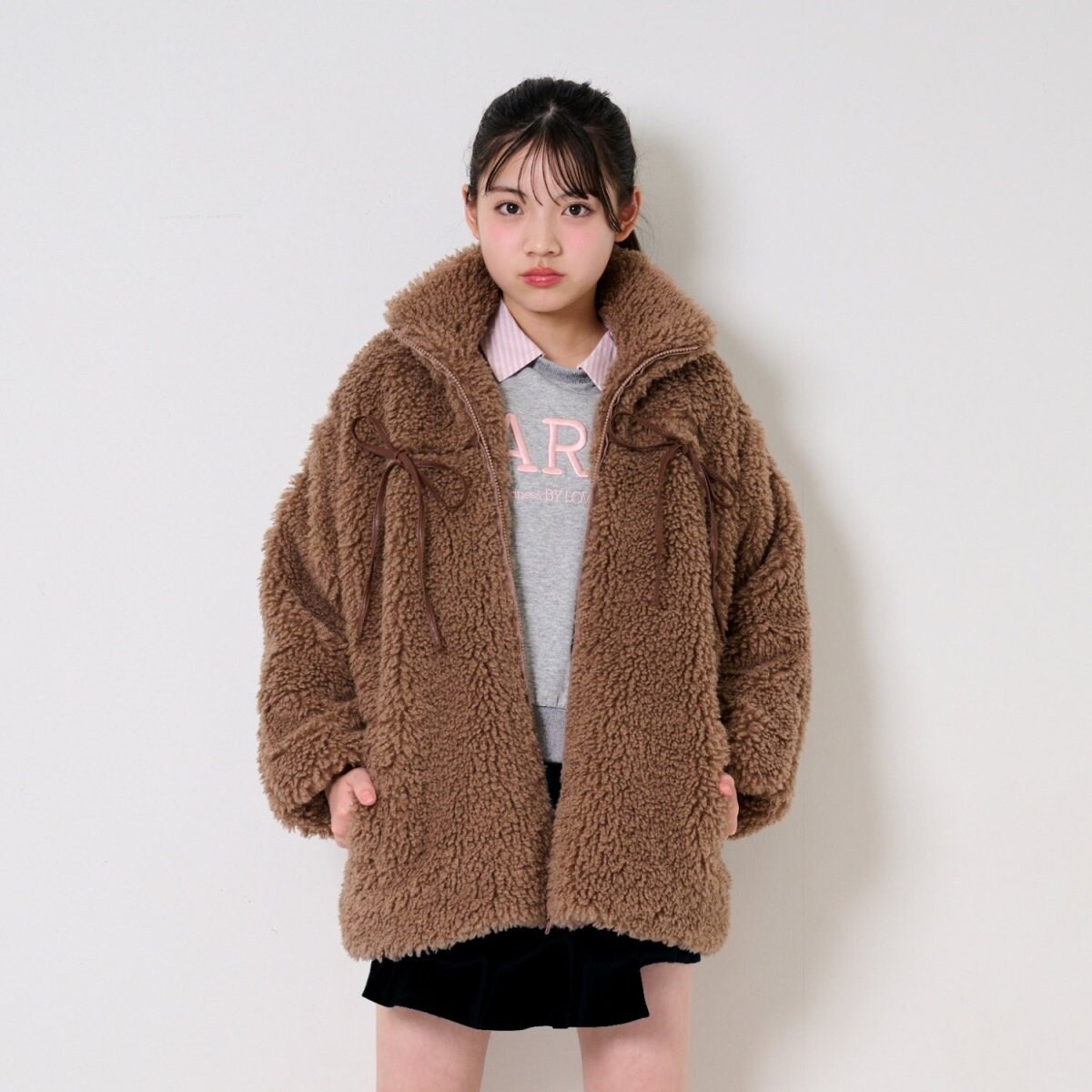 リボンポイントファーブルゾン | バイラビット(by LOVEiT) | マルイ