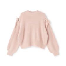 バイラビット(by LOVEiT)の肩スリットモヘアーニット