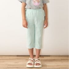 【ともパン】バックフリル7分丈カプリパンツ