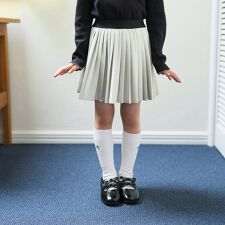 リセマイン(Lycee mine)の【やわらか合皮】プリーツスカート(インパン付き)