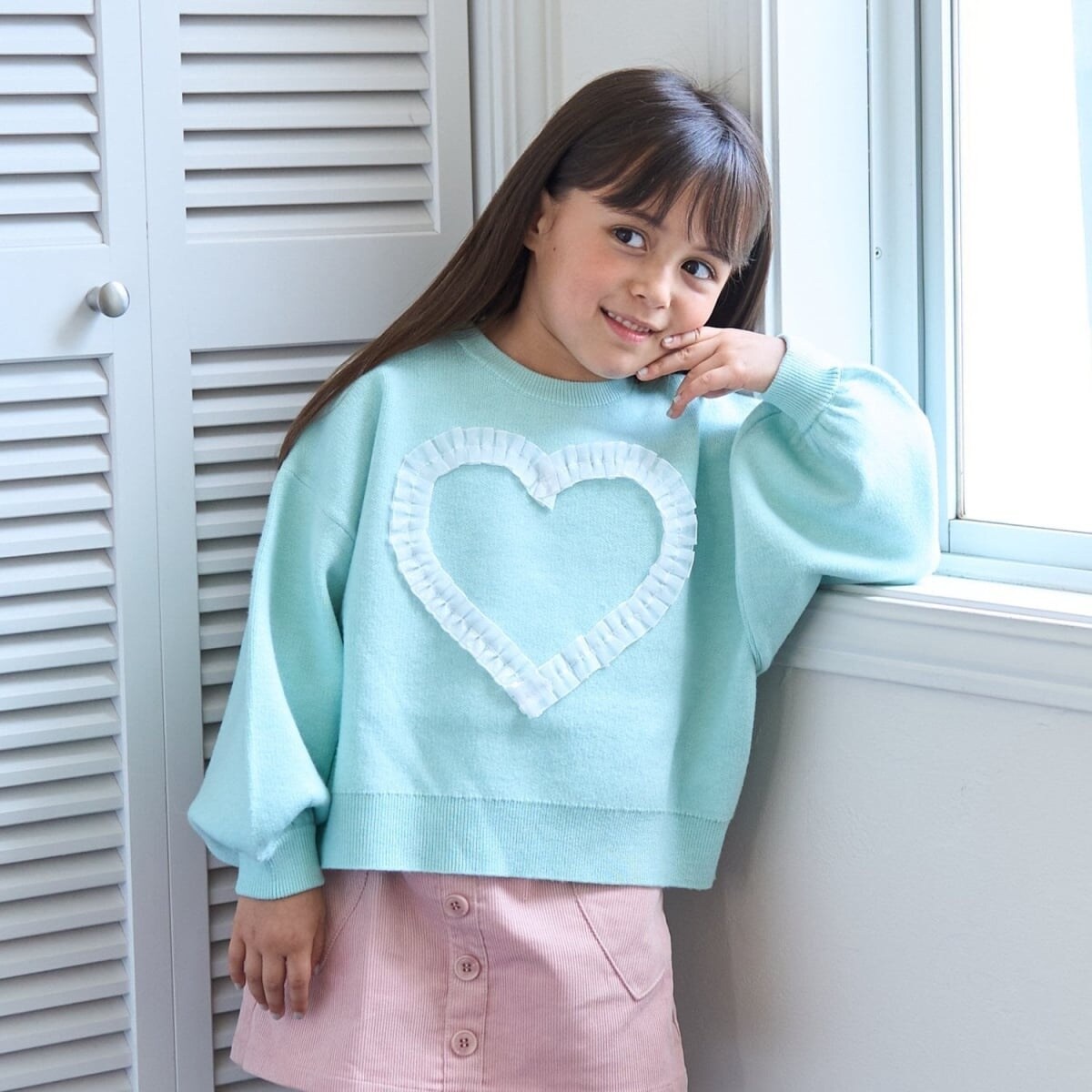 [�}���C]�y�}�V���}���݂����Ȓ��S�n�z�y�}�V���E�H�b�V���u���z�n�[�g�E���{���A�\�[�g���`�[�t�Z�[�^�[�y�q�����z/���Z�}�C���iLycee mine�j �G�������h �O���[��