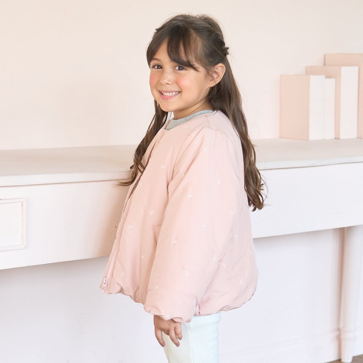 アソート総刺しゅうノーカラーブルゾン | リセマイン(Lycee mine