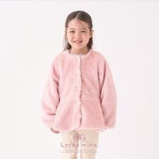 【Lycee mine バレエシリーズ】ノーカラーペプラムブルゾン