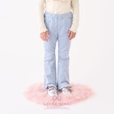 【Lycee mine バレエシリーズ】フリルストレッチフレアパンツ【子供服】【キッズ】【女の子】