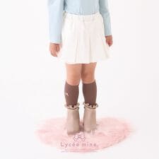 【Lycee mine バレエシリーズ】タックプリーツスカート(インパン付き)【子供服】【キッズ】【