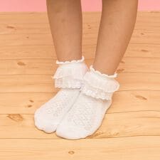 レース付ソックス