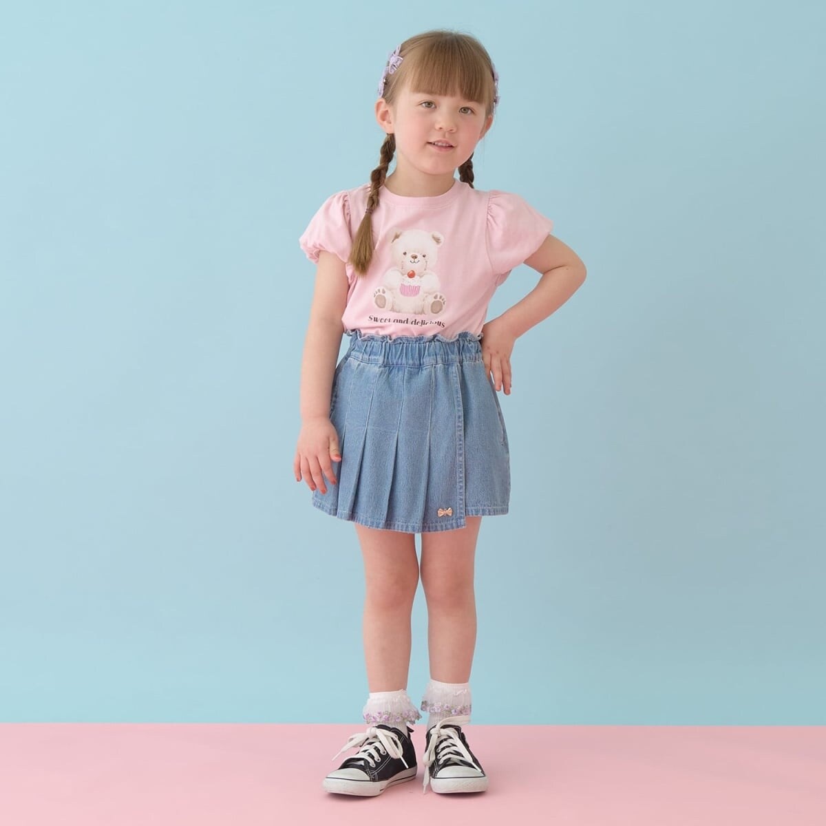 [�}���C]�t�����g�v���[�c�n�[�g�|�P�b�g�f�j���X�J�p���y�q�����z�y�L�b�Y�z�y���̎q�z/���Z�}�C���iLycee mine�j �T�b�N�X
