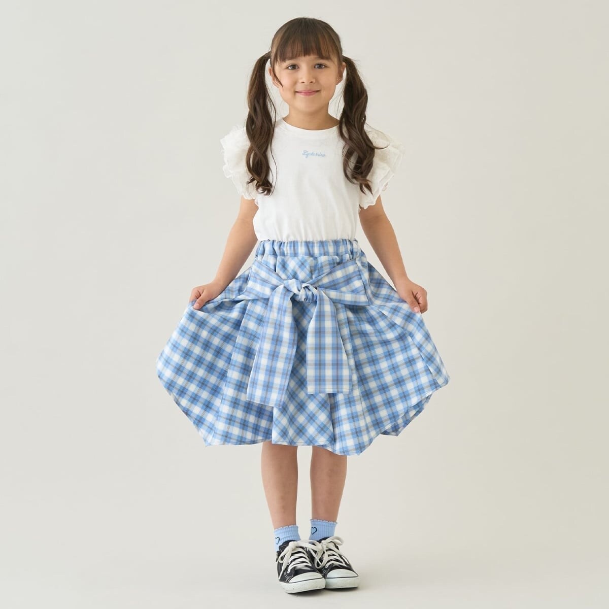 [�}���C]�y�����Ղ�M���U�[�z�V���c���`�F�b�N�X�J�[�g(�C���p���t��)�y�q�����z�y�L�b�Y�z�y���̎q�z/���Z�}�C���iLycee mine�j ���f���[�g�u���[