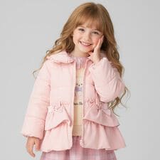 ピューピルハウス(Pupil House)のペプラム中綿ブルゾン