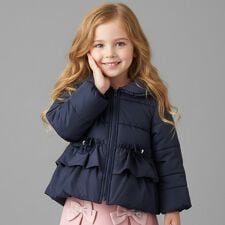 ピューピルハウス(Pupil House)のペプラム中綿ブルゾン