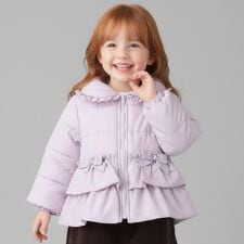 ピューピルハウス(Pupil House)のペプラム中綿ブルゾン