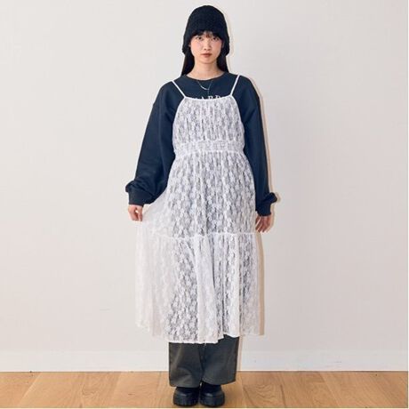 [^ԁF3244301][XƉԕgh̃R[fBl[gʂ郌C[hs[XPoint[X̓ItzCgAꂼꕿႢA}`͉ԕ3ނŃoG[VLxȃR[fBl[gy݂܂BFabric_炩Lk̂郌[X͒Sn悭Aԕ`[̓TbƂłBC[hŎĝɃsb^łBR͒߉\łBDetailgbvX̓tBbgAXJ[g̓tbƉ炵VGbgɂȂĂ܂B؂ւ͑Ŝ̃oXꂽMU[ɂď_炩ۂɂȂ܂BCoordinateTVcAuEXAXEFbgAjbgǂȃACeɍ킹ĂB̂młC[h₷悤ɌR̒߂ȒPɏo܂BEEEEEEEEEEEEEEEi摜́A̓p\RȂǂ̉{ɂAۂ̐FƈقȂČꍇ܂B炩߂Bi̐F̖ڈ́AiP̂̉摜QƂB摜̏i̓TvłBۂ̏iƎdlAHATCY኱قȂꍇ܂BEEEEEEEEEEEEEEEyMJSLz