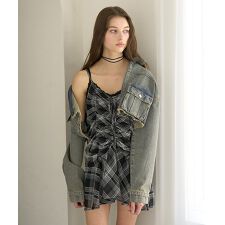 デニムショートジャケット【韓国ファッション】