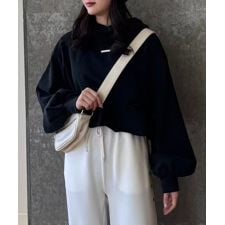 ミジェ(Mi-je)のダメージクロップドパーカ【韓国ファッション】