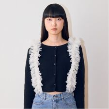 チュールサスペンダー【韓国ファッション】