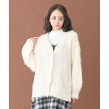 起毛ニットカーディガン【韓国ファッション】