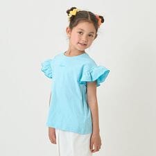 ミニマル(minimal)の【接触冷感】袖フリルT