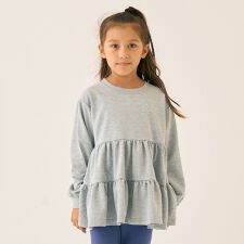 ミニ裏毛ティアードチュニック